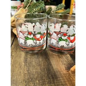 Vintage Hudson Bears Rocks Glasses